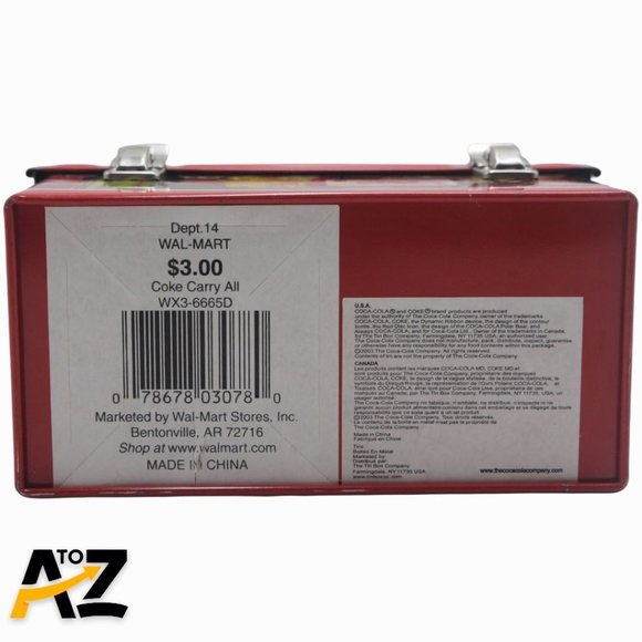 COCA COLA BRAND MINIATURE LUNCH BOX TIN 2003 - Picture 7 of 10